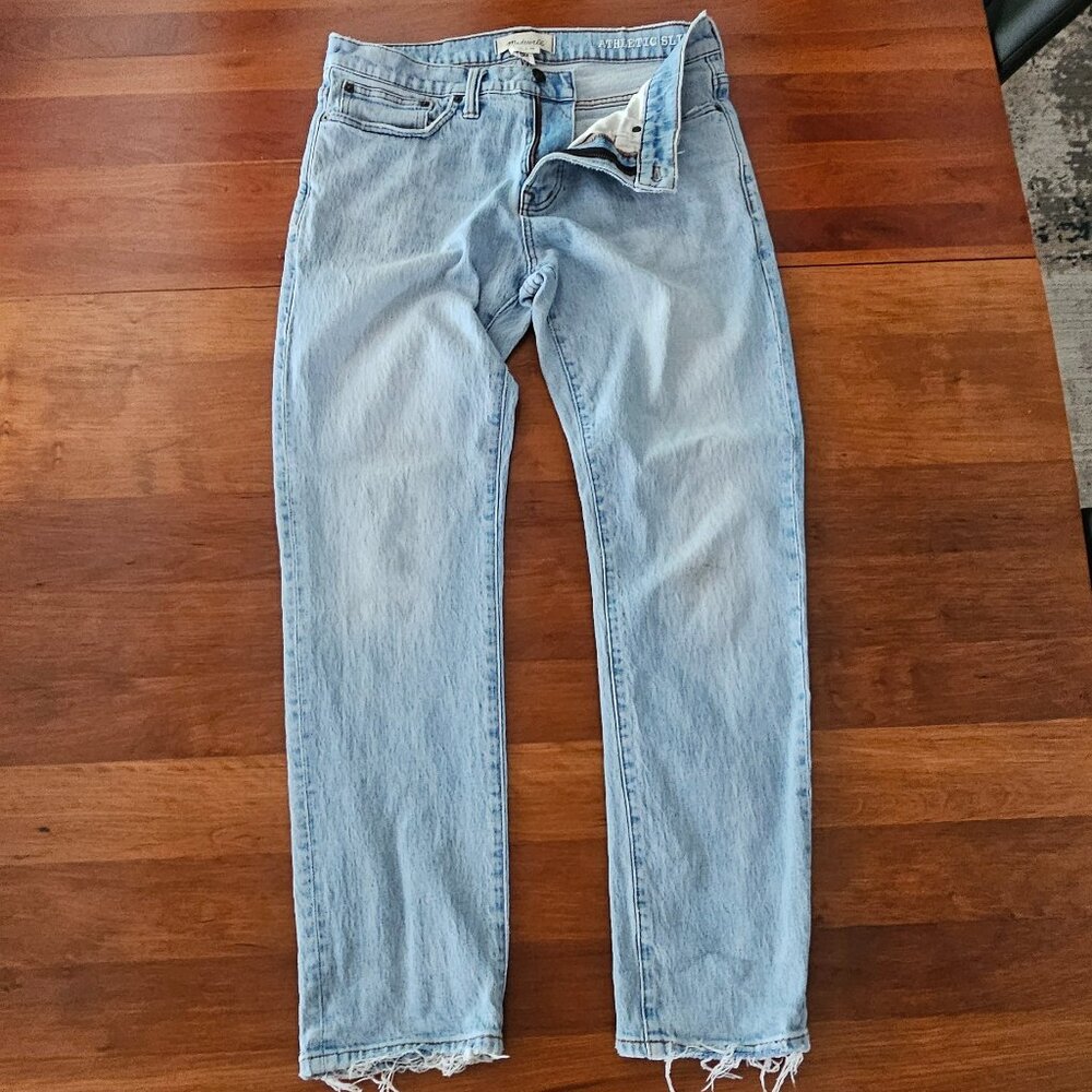 Madewell Athletic Slim Jeans 31x30